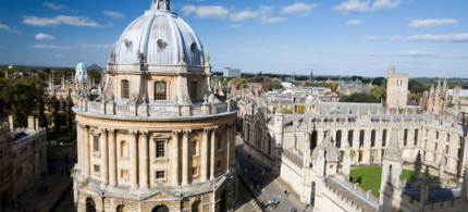 The University of Oxford in Oxford, England. (photo: unknown)