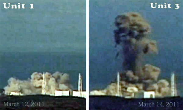 Reactors Explode in Fukushima