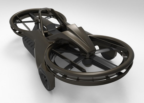 Hoverbike body