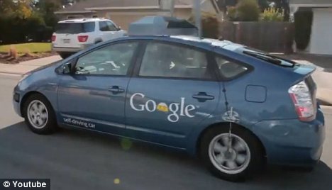 Hi-tech: The car was first announced in October 2010 and patented last year