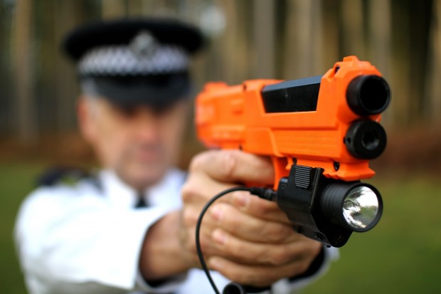 High Velocity DNA Tagging System Launched High Velocity DNA Gun by Selectamark Tags Criminals With Unique Code to Ensure Proper Arrest