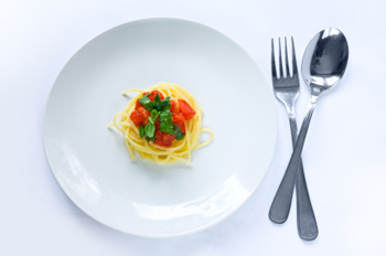 Small Plate of Pasta